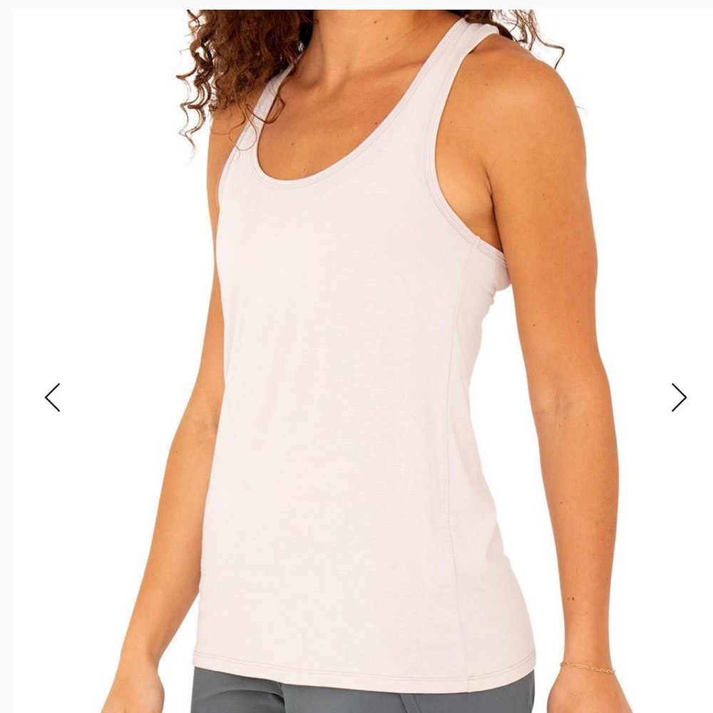 Free Fly Bamboo Racerback- Washed Peach